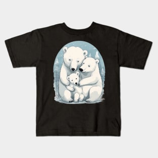 Mama Papa Bear Kids T-Shirt